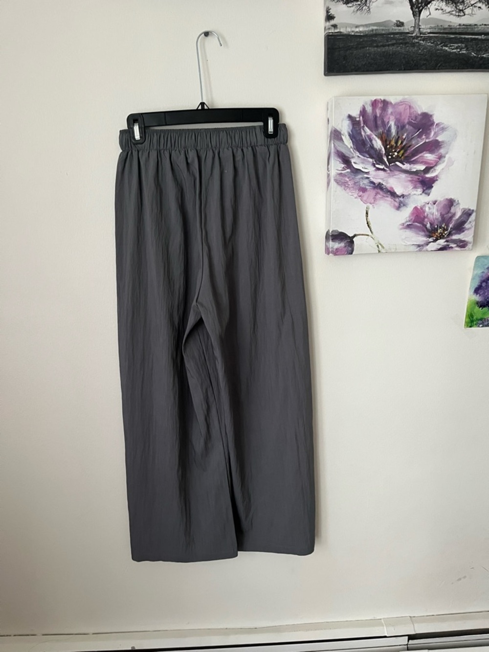 After Noon Wide leg pants- medium Bamboo cotton - Picture 3 of 4